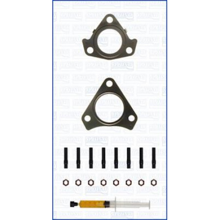 Ensemble de montage. turbocompresseur Kit de montage turbocompresseur avec joints HONDA ACCORD VIII 2.2D 07.08- HONDA ACCORD VIII (CW), Tourism, 07.2008 - Ajusa JTC11764