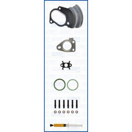 Installatieset, turbo RENAULT CLIO III (BR0/1, CR0/1), Hatchback, 01.2005 - Ajusa JTC12029