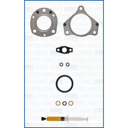 Conjunto de montaje. turbocompresor Kit de montaje turbocompresor con juntas MERCEDES A W176 B SPORTS TOURER W246 W242 CLA TIRO B MERCEDES-BENZ CLASE GLA (X156), Crossover, 12.2013 - Ajusa JTC12332