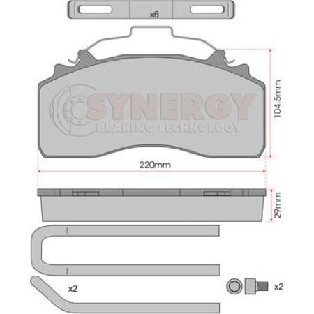 Textar 2931501 - Brake Pad Set, disc brake