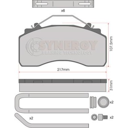 Textar 2927901 - Brake Pad Set, disc brake
