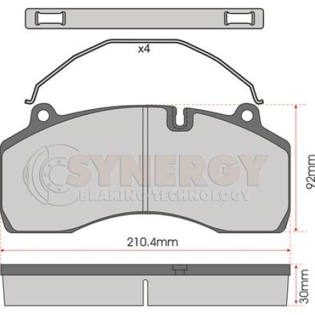 Textar 2918101 - Brake Pad Set, disc brake
