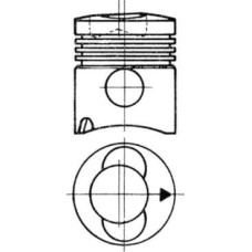 Kolbenschmidt 93 315 963 - Kit de réparation, Piston / Chemise de cylindre