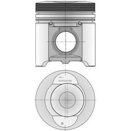 Kolbenschmidt 40483600 - Piston