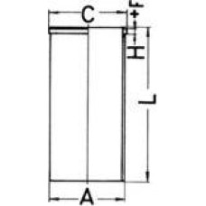 Kolbenschmidt 89555190 - Chemise de cylindre