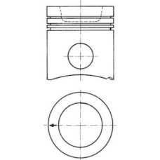 Kolbenschmidt 94943600 - Kolben