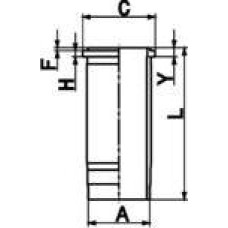 Kolbenschmidt 89399110 - Zylinderlaufbuchse