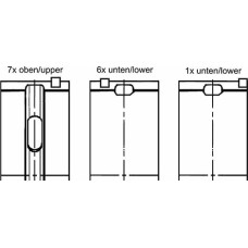 Kolbenschmidt 77957600 - Crankshaft Bearing Set