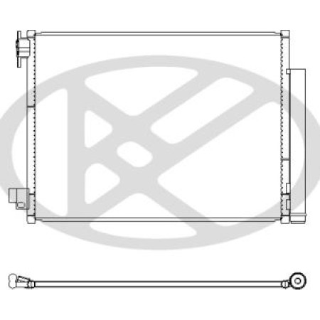 KOYORAD CD491157 - Condenser, air conditioning