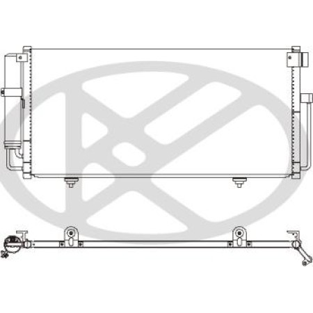 KOYORAD CD090329 - Condenser, air conditioning