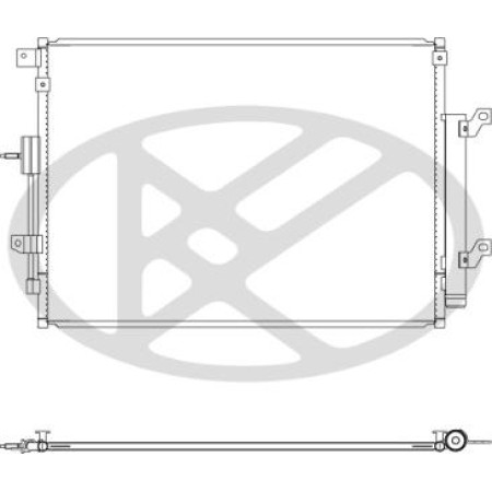 KOYORAD CD331302 - Condenser, air conditioning
