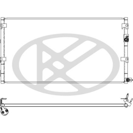 KOYORAD CD320920 - Condenser, air conditioning