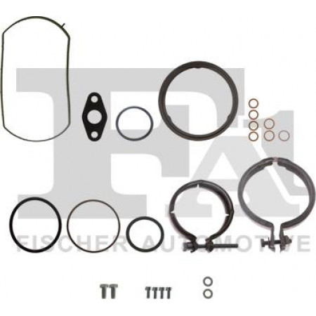 Montageset, turbo BMW 7 - V (F01, F02, F03, F04), Sedan, 02.2008 - 12.2015 FA1 KT100600