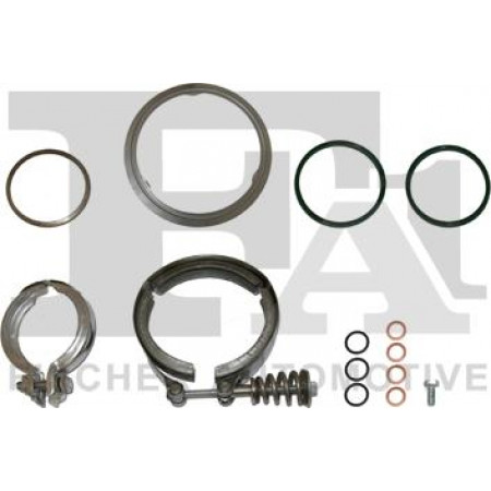 Kit de montagem, turbocompressor BMW X3 (E83), Crossover, 01.2003 - 12.2011 FA1 KT100090