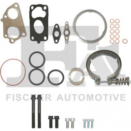 Kit de montagem, turbocompressor BMW 6 - II (E64), Cabrio, 03.2004 - 12.2010 FA1 KT100150