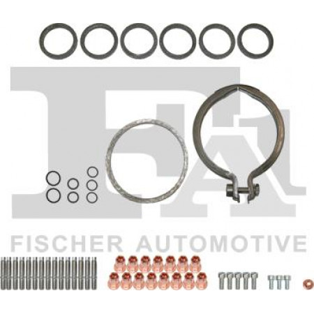 Kit de montaje, turbocompresor BMW 1 (E82), Compartimento, 10.2006 - 10.2013 FA1 KT100260