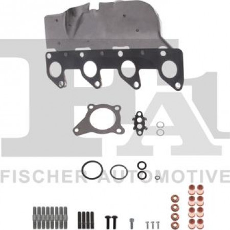 Mounting set, turbocharger VW BEETLE (5C1, 5C2), Hatchback, 04.2011 - 07.2019 FA1 KT111180