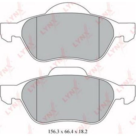 Textar 23248-18,3 - Brake Pad Set, disc brake