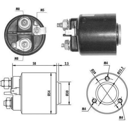 Magneti Marelli 940113050061 - Solenoid Switch, starter
