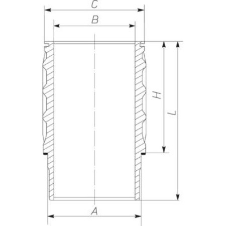 MAHLE 061 WN 26 00 - Cylinder Sleeve
