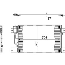MAHLE AC 533 000S - Kondensator, Klimaanlage