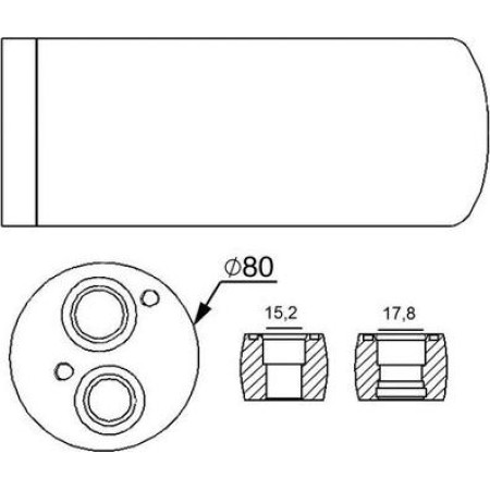 MAHLE AD 15 000S - Dryer, air conditioning