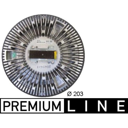 MAHLE CFC 37 000P - Clutch, radiator fan