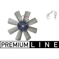 MAHLE CFF 477 000P - Ventilateur, refroidissement du moteur