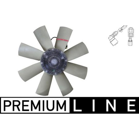 MAHLE CFF 477 000P - Fan, radiator