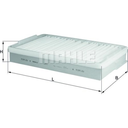MAHLE LA 71 - Filter, interior air