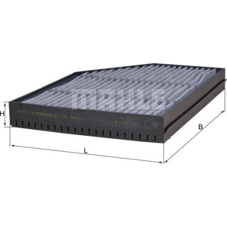 MAHLE LAK 863 - Filter, interior air