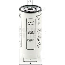 Donaldson P550778 - Filtro combustible