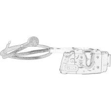 Mercedes-Benz 906 730 19 00 - Serrure de porte