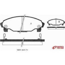 ABE C16011ABE - Brake Pad Set, disc brake pentru DAIHATSU CHARADE IV Saloon (1993–2001)