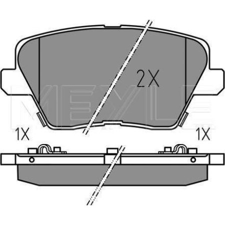Textar 22675 15,5 1 5 - Brake Pad Set, disc brake
