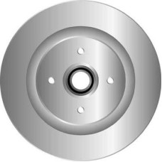 ABE C4R021ABE - Brake Disc pentru RENAULT MEGANE I (1995–2004)