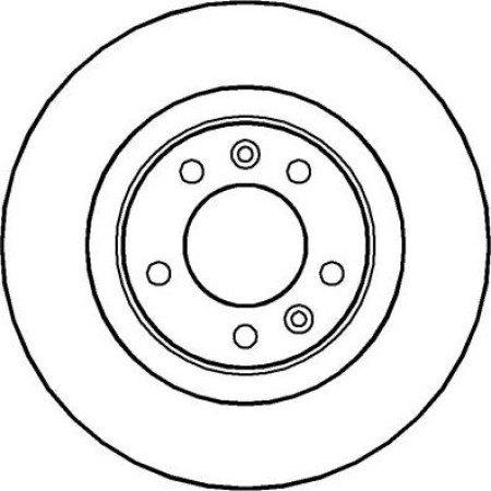 ABE C4C014ABE - Brake Disc pentru CITROËN JUMPY II (2007–2016)