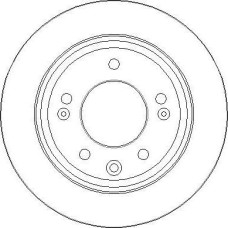 ABE C40311ABE - Brake Disc pentru KIA PRO CEED (2008–2013)