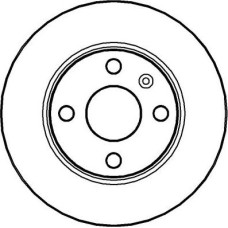 ABE C4X015ABE - Brake Disc pentru OPEL CORSA C (2000–2009)