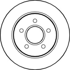 ABE C43026ABE - Brake Disc pentru MAZDA 3 Saloon (1999–2014)