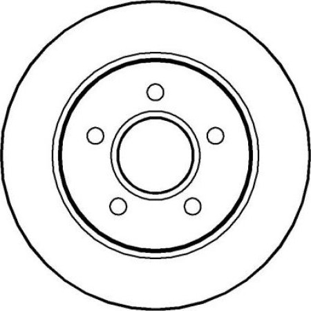 ABE C43026ABE - Brake Disc pentru MAZDA 3 Saloon (1999–2014)
