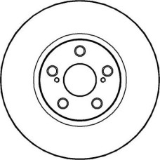 ABE C32126ABE - Brake Disc pentru TOYOTA AVENSIS Liftback (1997–2003)