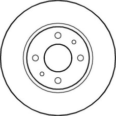 ABE C4F001ABE - Brake Disc pentru FIAT MULTIPLA VAN (1999–2010)