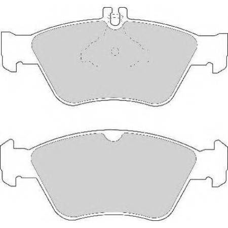 ABE C1M013ABE - Brake Pad Set, disc brake pentru MERCEDES-BENZ S-CLASS Coupe (1992–1999)