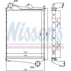 Nissens 97006 - Intercooler, échangeur