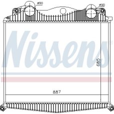 Nissens 97015 - Intercooler, échangeur