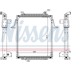 Nissens 67245 - Radiateur, refroidissement du moteur