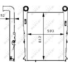 NRF 30219 - Intercooler, échangeur