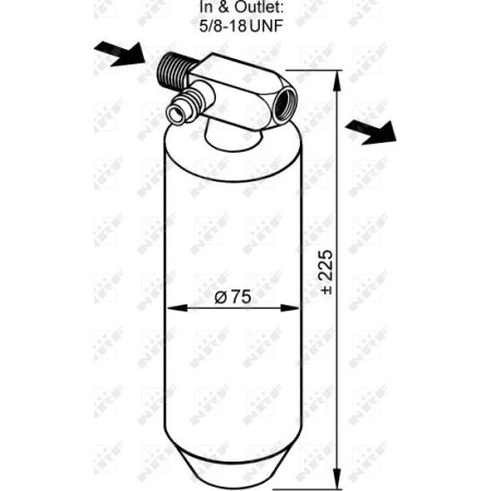 NRF 33079 - Dryer, air conditioning