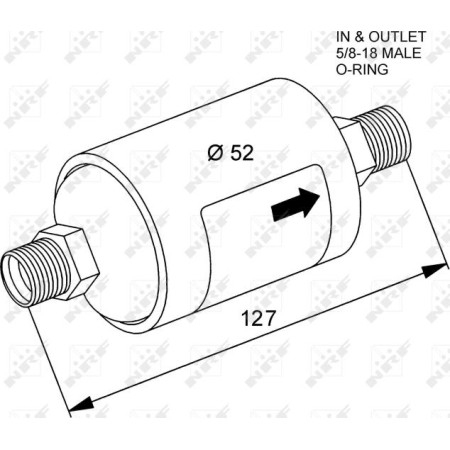 NRF 33115 - Dryer, air conditioning